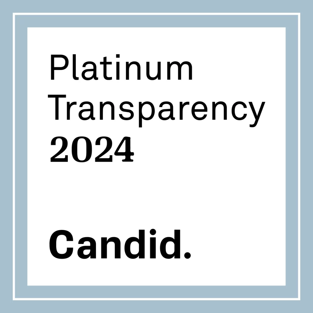 Candid Platinum Transparency 2024 Seal for Jewish Federation of Palm Beach County.